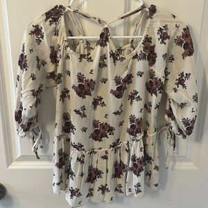 Floral blouse